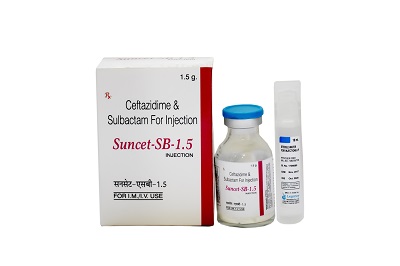 ceftazidime and sulbactam