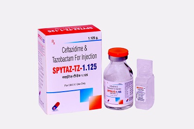 ceftazidime and tazobactam