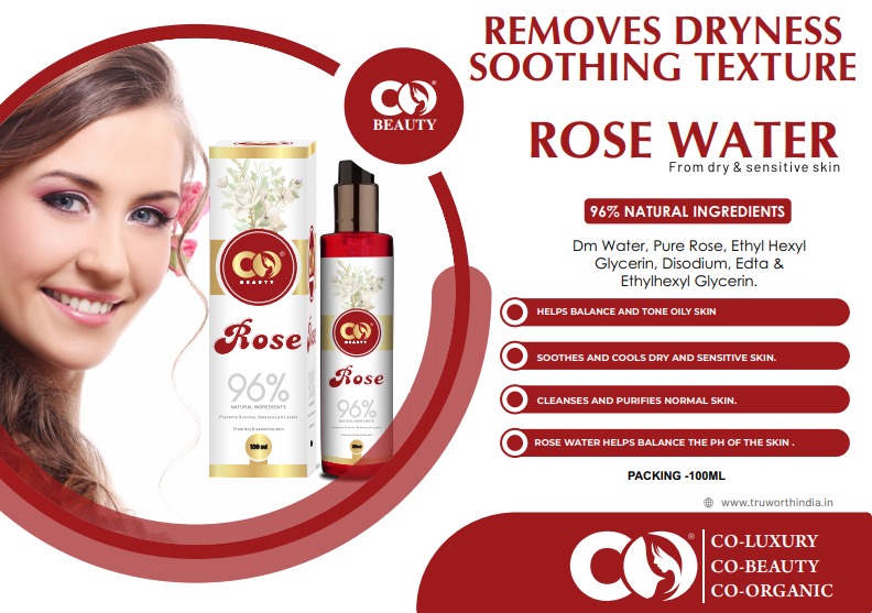 CO BEAUTY ROSE WATER