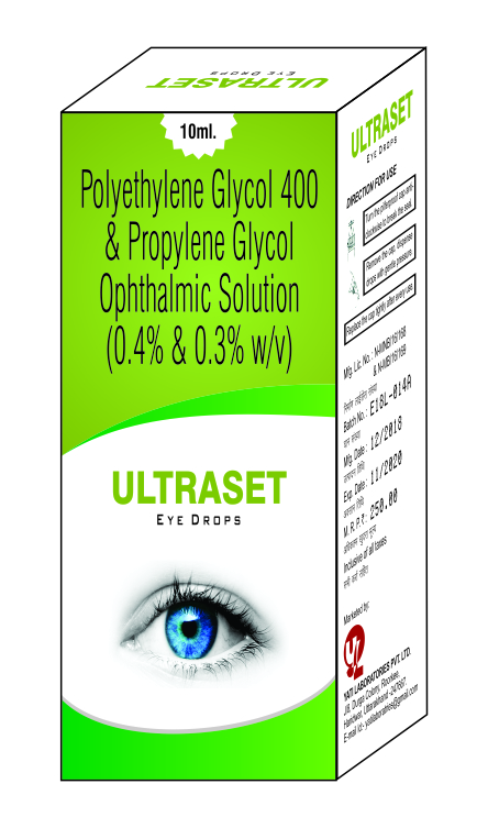 POLYETHYLENE GLYCOL 400 AND PROPYLENE GLYCOL OPHTHALMIC SOLUTION (0.4 and 0.3 percentage W-V)