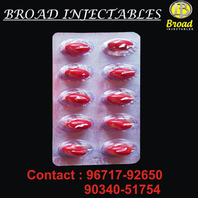Mecobalamin, Alpha Lipoic Acid, Folic Acid, Selenium Dioxide, Calcium Pantothenate, Vitamin B1,  Vitamin B6, Vitamin E, Vitamin A, Inositol, Chromium Polynicotinate Softgelatin Capsules