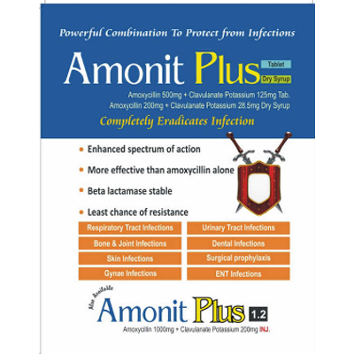 AMONIT PLUS 625 TAB